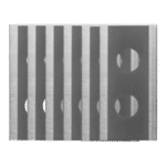 Kress messen met lange levensduur (set van 6 stuks) KA0002