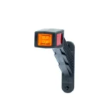 Rechts | LED breedtelamp | schuine steel | 12-36v | 30cm. kabel | MB-1452