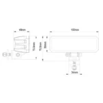 LED R23 Achteruitrijlicht | 2600 lumen | 24 watt | IP69K | Deutsch | WR-2426 - Afbeelding 5